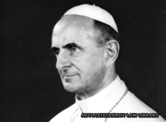 RELATION OF THE CHURCH TO NON-CHRISTIAN RELIGIONS-POPE PAUL VI