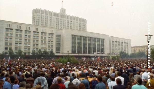 ‘Appeal to the Soviet people’ of the State Committee for the State of Emergency in the USSR-18/08/1991