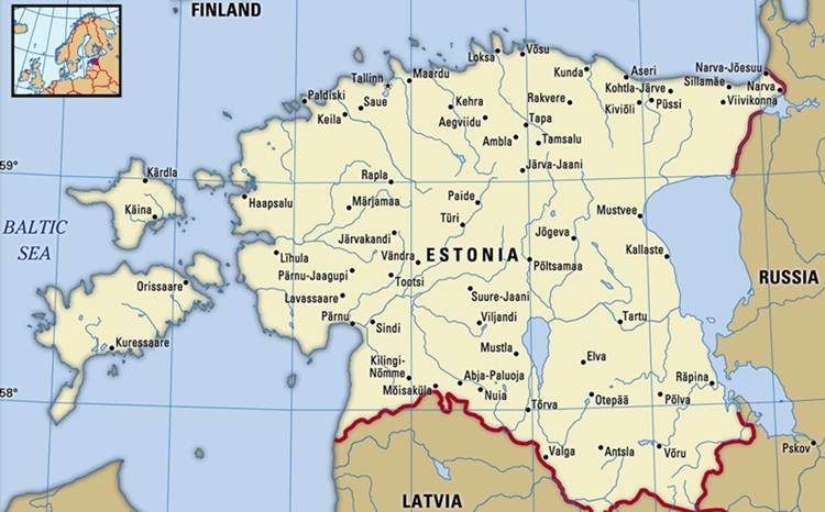 Estonia-map