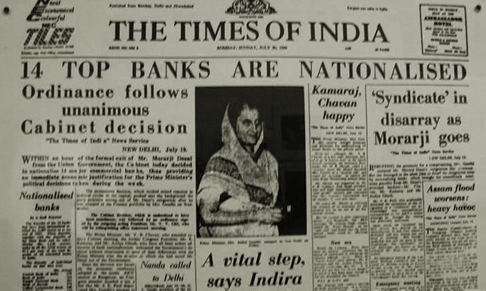 Bank nationalisation