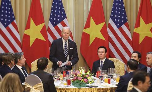 Remarks by President Biden and President Vo Van Thuong of Vietnam at a State Luncheon (11/09/2023)