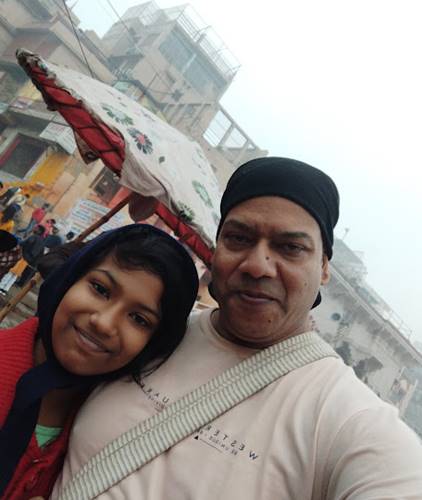 Tanmoy Bhattacharyya with Huma