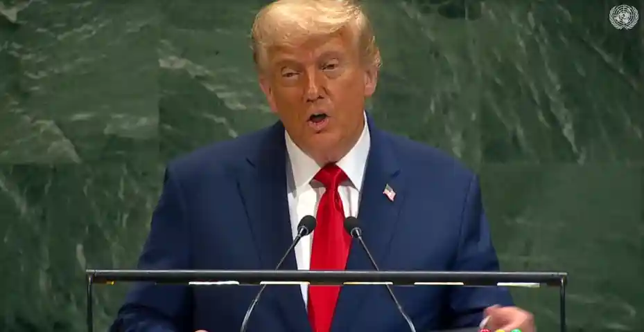 Statement of Donald Trump of US (80th Session UNGA) Debate