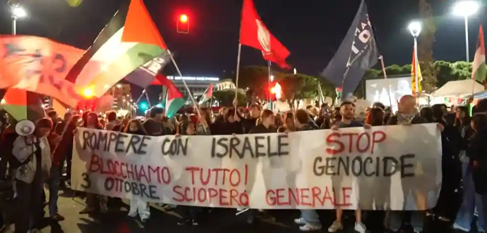 Rome Protests Gaza Flotilla Raid