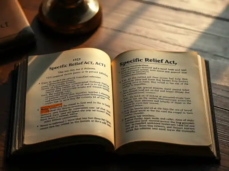 MCQs on Specific Relief Act, 1963 (as amended up to 2018) 1st Set