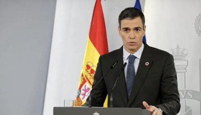 Spanish premier Pedro Sánchez