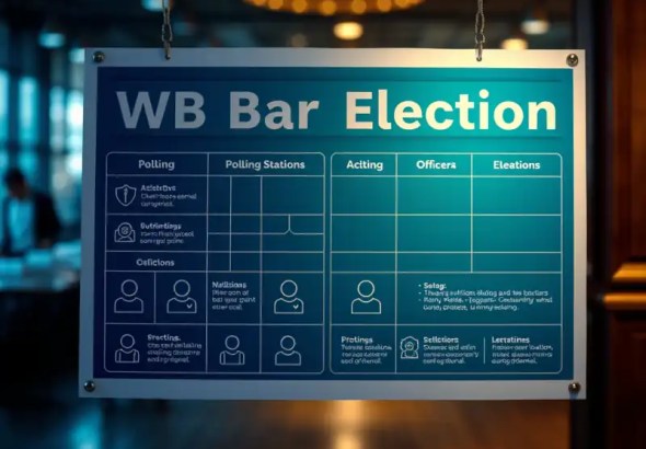 WB Bar Council Election (12th) Polling Arrangement: Bar Associations, Presiding Officers, Polling Officers