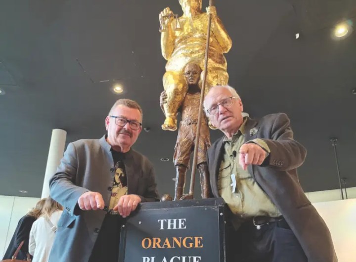 The Orange Plague: Jens Galschiøt’s Naked Trump Sculpture